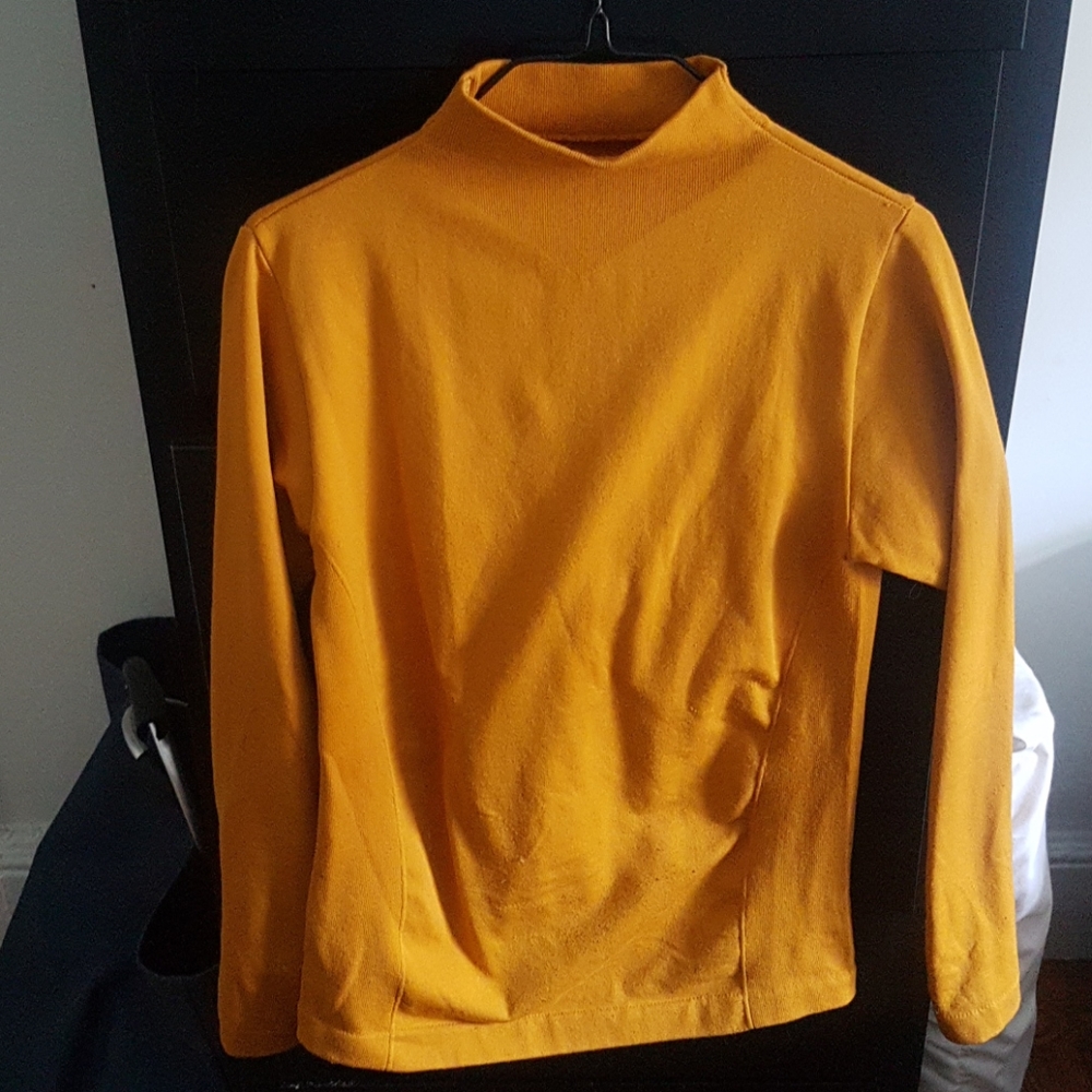 Zara mustard color sweater
